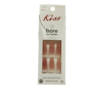 Kiss Long Ready to Wear Rose Garden Nails